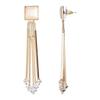 Jewellery for women Crystal Earings Gold Plated Dangler Earrings for Girls and Women