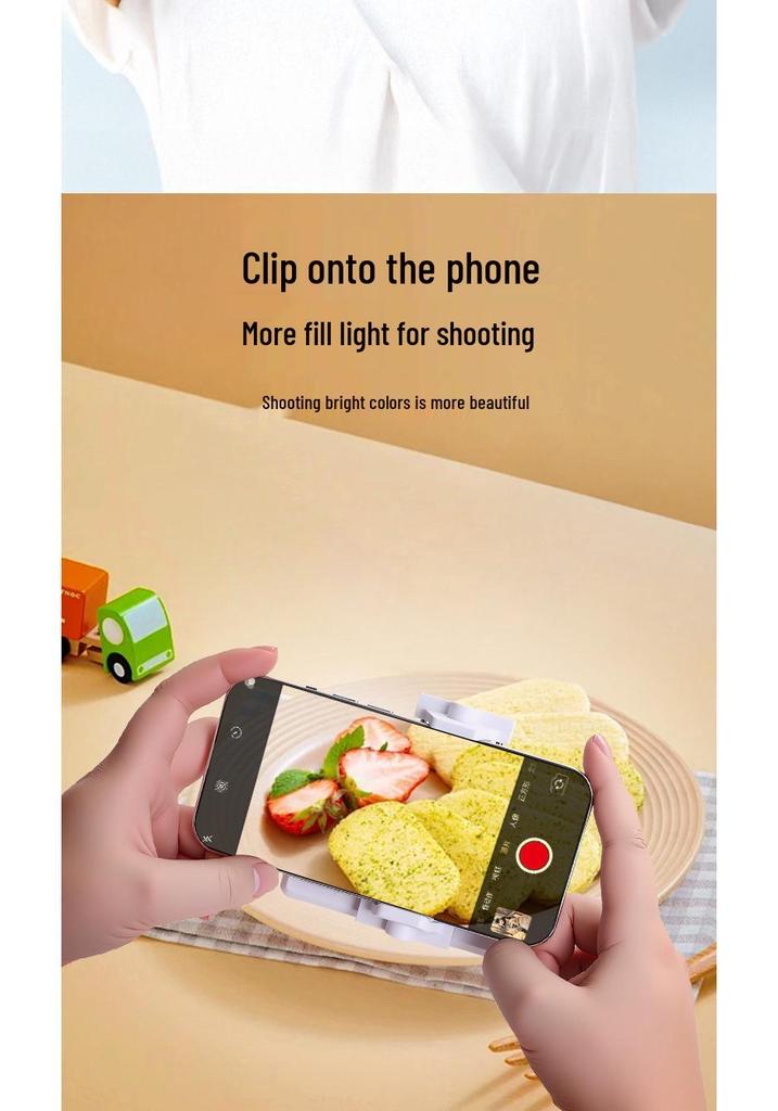 VL60 Compact Cross-Border Mobile Photography Light for Tablets and Video Conferencing