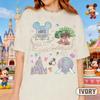 2026 Summer Magic Kingdom Graphic Tshirt Unisex Unisex Fashion Cotton Quality Casual Loose Short Sleeve Classic Unisex