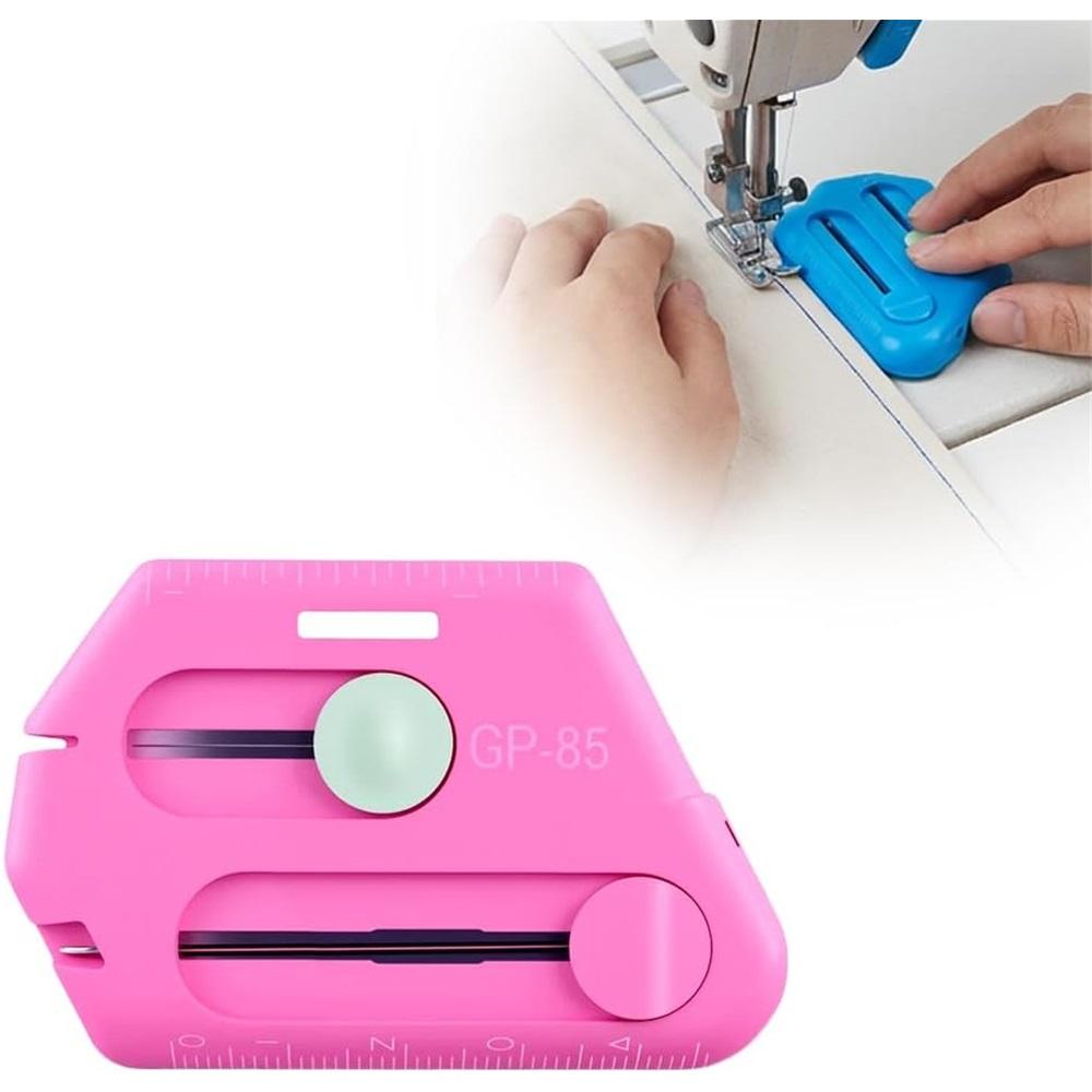

Sewing machine magnetic edge guide, multifunctional polygonal hemming guide with scale