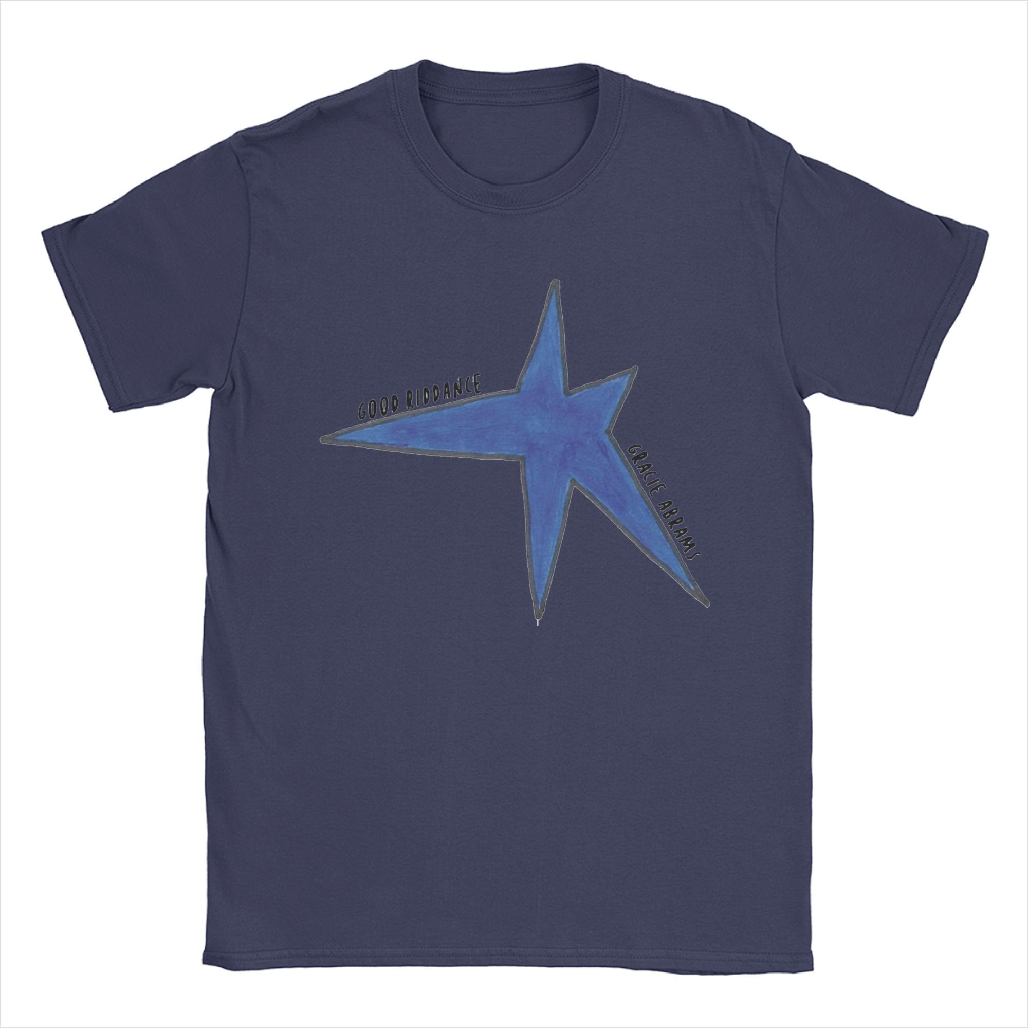 

Good Riddance Gracie Abrams Star T Shirts Men 100% Cotton Unique T-Shirt Round Neck Tees Short Sleeve Tops Plus Size XL