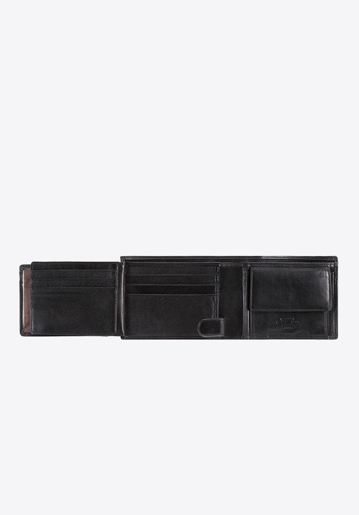 Wittchen Men's Leather Wallet Double Fold Black Natural Leather