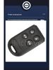 HL1K-5T: Compatible for 4-button Honda CR-V/Odyssey Car Remote Key (433MHz).