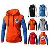 Warm Anime 3d Dragon Ball Z Son Goku Cosplay Jacket Sweatshirt Thick Coat Hoodie