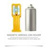 Magnetisk holder for aerosolsprayboks Garasjeholder for sprayboks Veggmontert organisator Holder ulike metallflasker og bokser for å forhindre sklir og risting