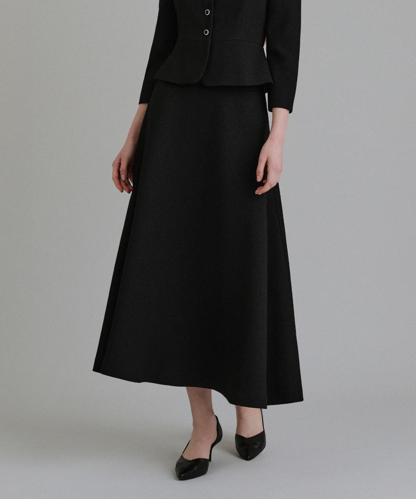 Towave Well Flare Skirt_Black
