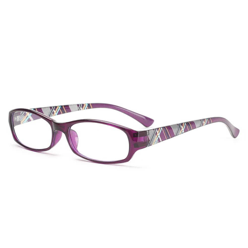 Vintage Portable Reading Glasses Anti-Blue Light Eyeglasses Eye Protection Ultra Light Frame