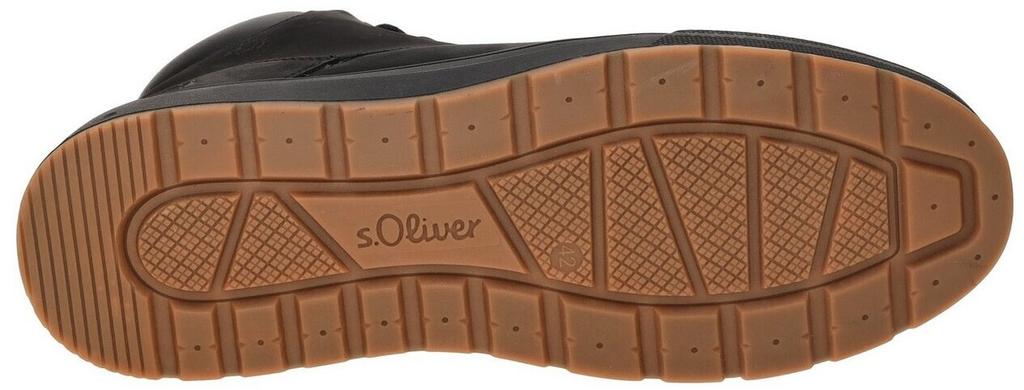 Ботинки s.Oliver на шнуровке черные 22838510