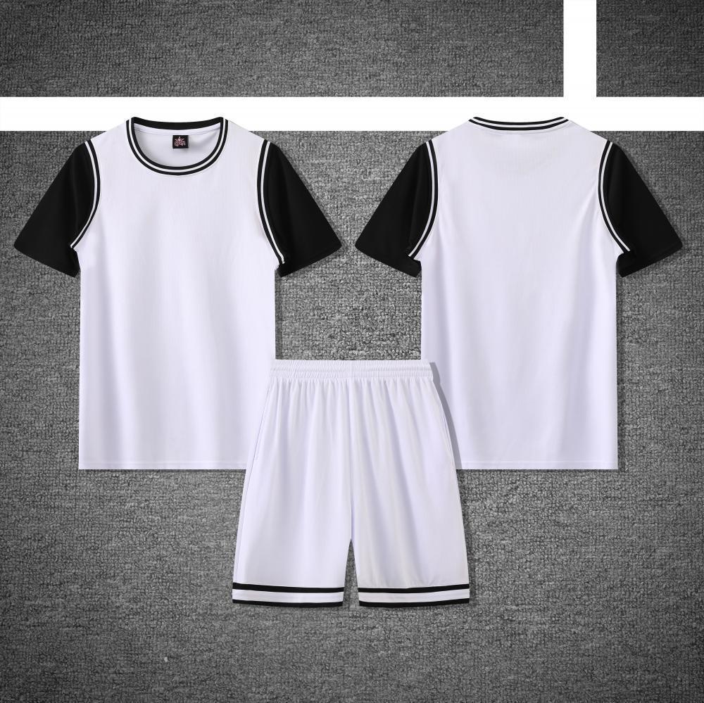 Conjunto de Treino de Basquete Masculino Duas Peças - Manga Curta