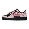 Nike Air Force 1 Slip Resistant Abrasion Resistant Low top Skateboard Shoes Women's Black Pink (Unisex) Skate Shoes