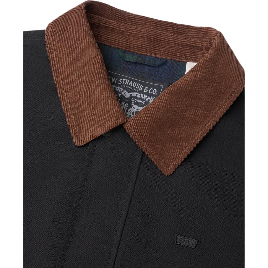 Levis American Casual Workwear Comfortable Lapel Long Sleeve Jacket Men Jackets 005MT-0000