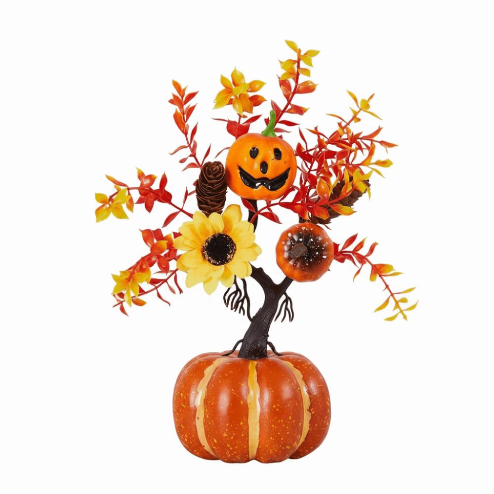 Handmade Realistic Fall Pumpkin Decor DIY Artificial Pumpkin Bouquet  Halloween Party