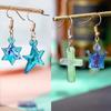 1PC DIY Butterfly Pendant Grinding Tool Love Earrings Silicone Earrings Silicone Mold Jewelry Handmade