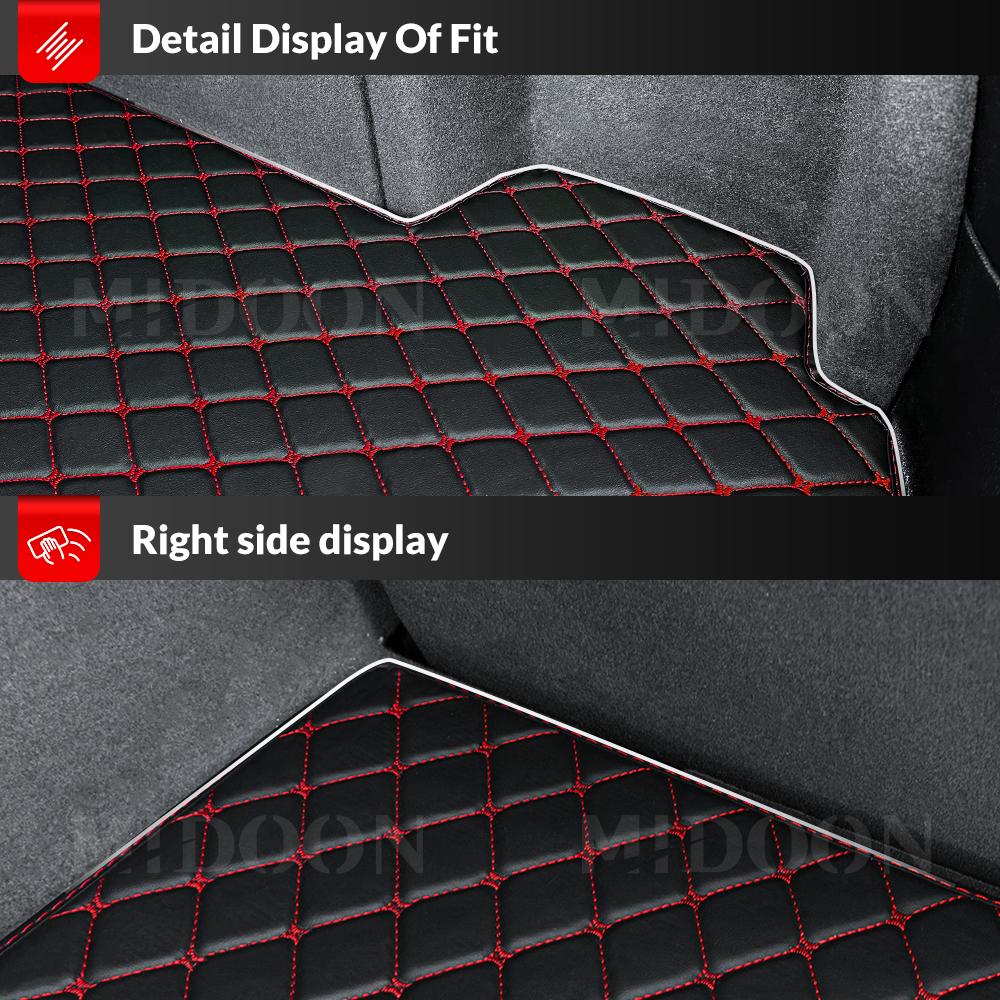 AASL1 Car Trunk Mat For Cadillac CT6 2016 2017 2018 2019 2020 2021 2022 Custom Car Accessories Auto Cargo Liner Interior Decoration