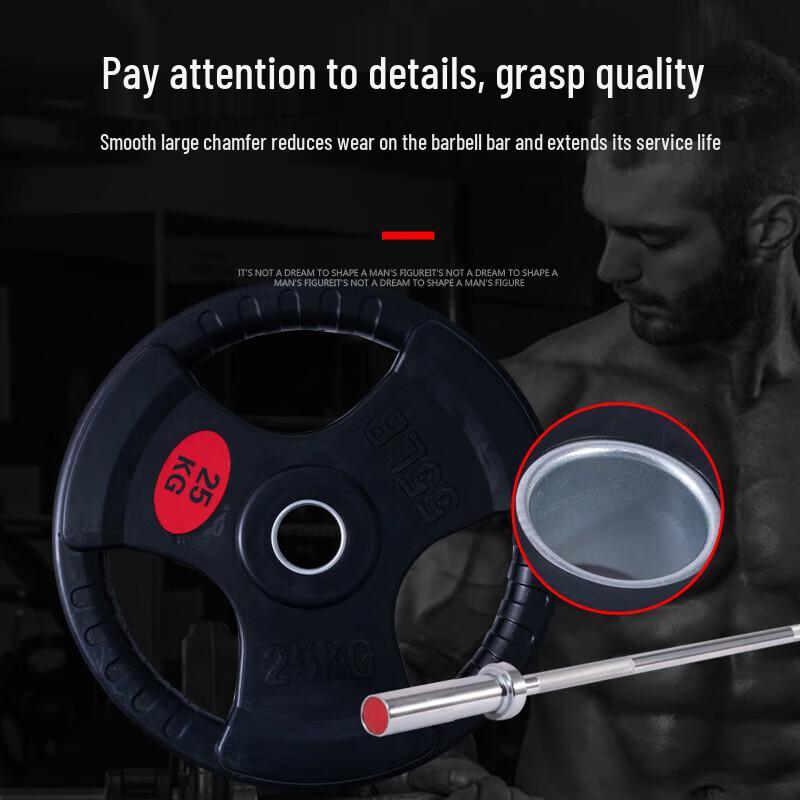 Jin Li Shuo Rubber Coated Barbell Weight Plate