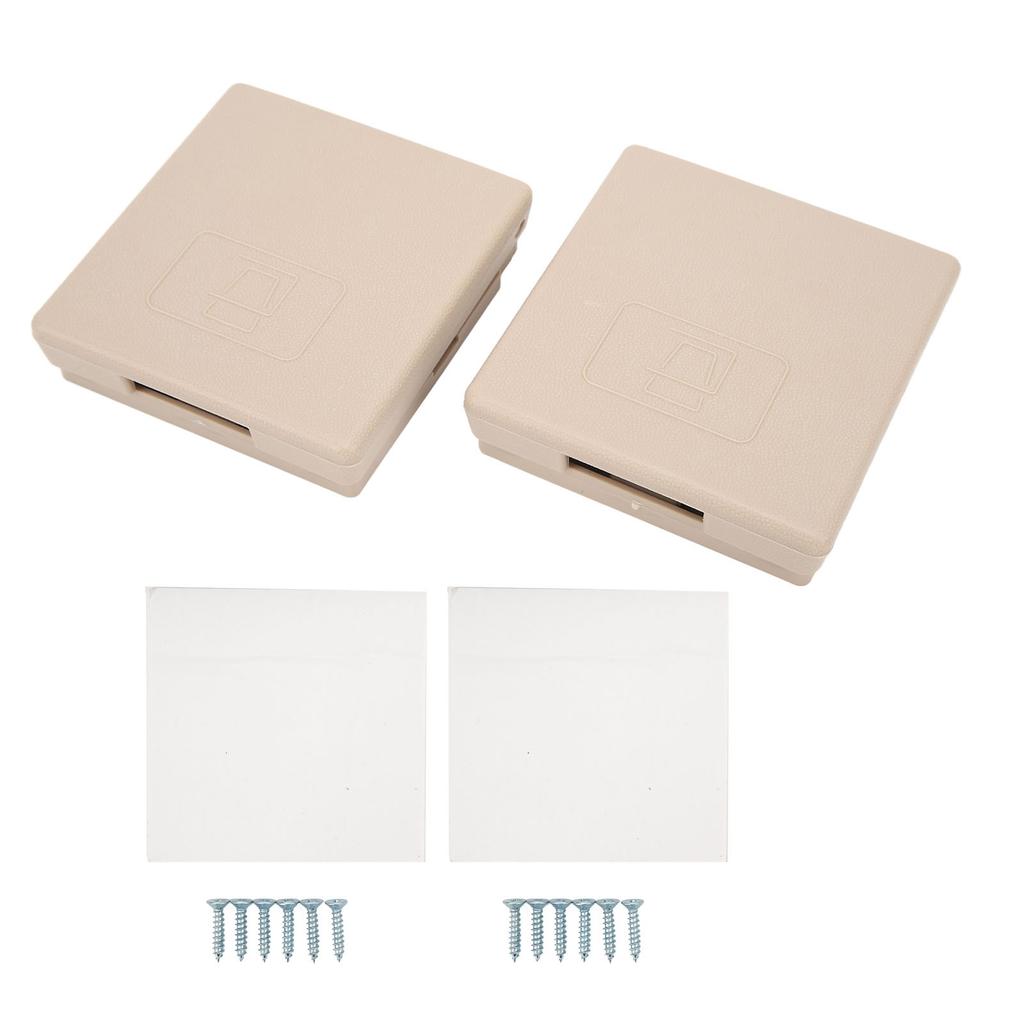 2PCS Foldable Cup Holder Waterproof Easy Clean Right Angle Car Water Bottle Holder for RV Camper