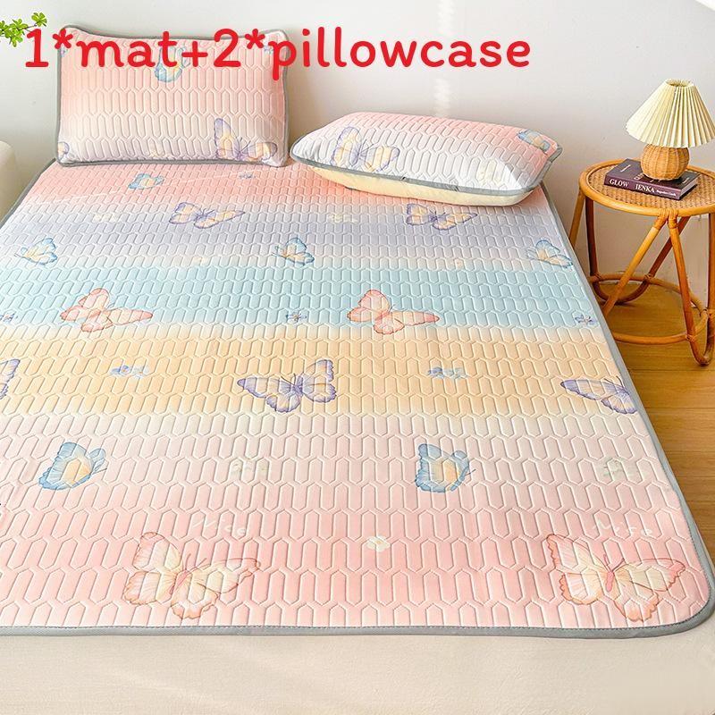 Bear Dog Butterfly Flower Pattern Latex Summer Sleeping Mat Set Gift Bedding