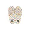 MLB Monogram Old Flower Series New Mound Comfortable Anti-Wear Slide Sandals Unisex Footwear White 32SHHM111-50W