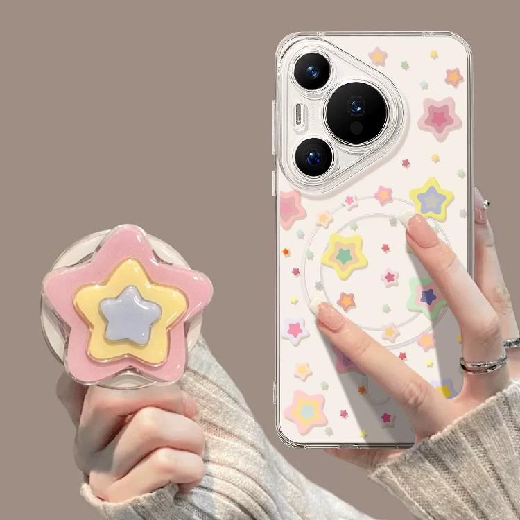 Mint green star mobile phone case for pura11pro with bracket 11ultra polka point 11max summer 11 sets 1