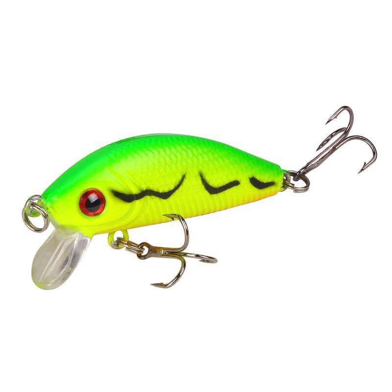 1PCS Minnow Fishing Lure 50mm 4.2g Hard Bait Jig Bait Carp Striped Bass Fishing Tackle Fishing Lure Carp Bait
