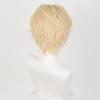 Hochwertige Luka Cosplay-Perücke, 30 cm, kurz, milchig-goldene Kopfhaut, hitzebeständiges Kunsthaar, Anime-Cosplay-Perücken + Perückenkappe