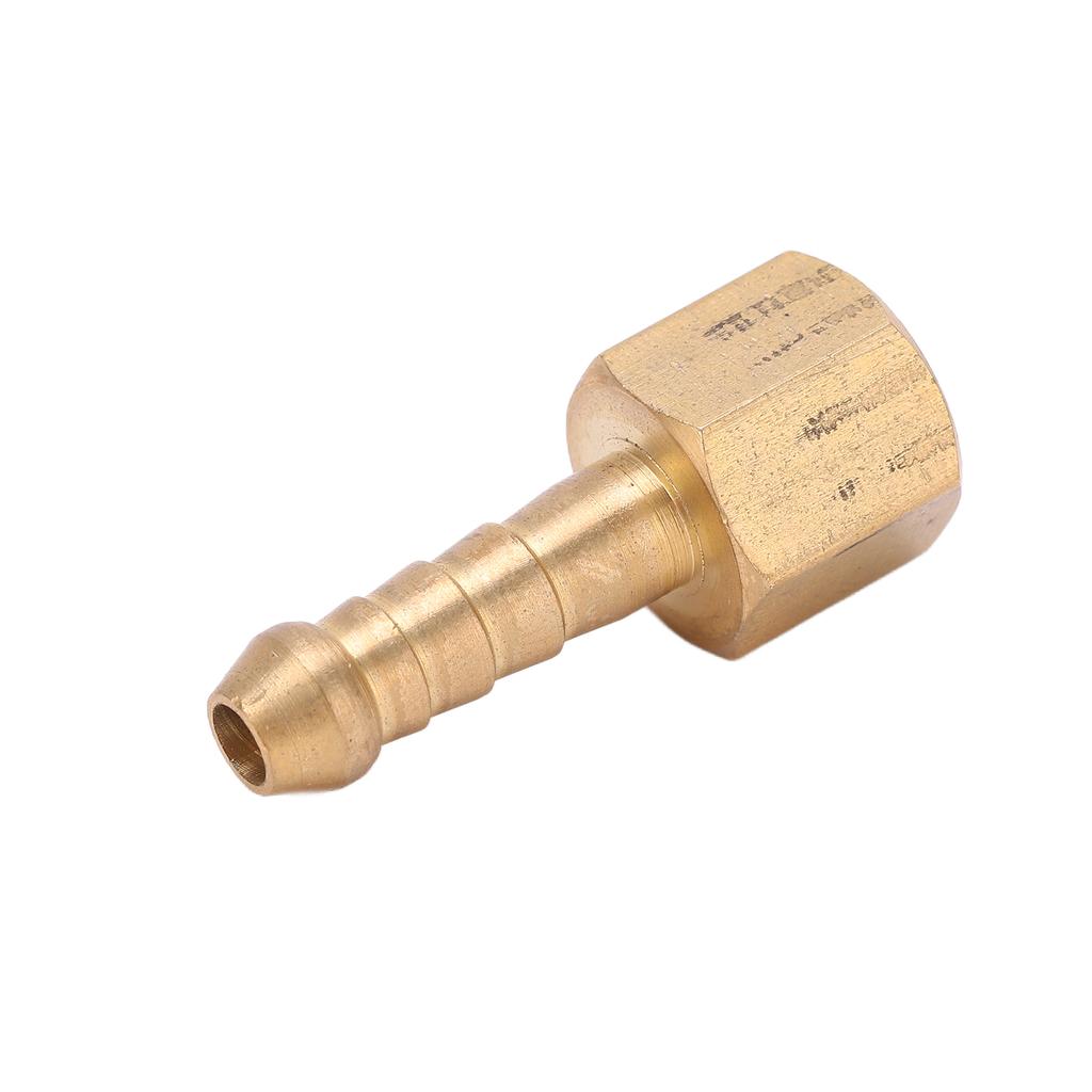 1 8in NPT Restrictor Thread Fitting Brass Hose Connector Good Sealing for Turbo Oil Feed