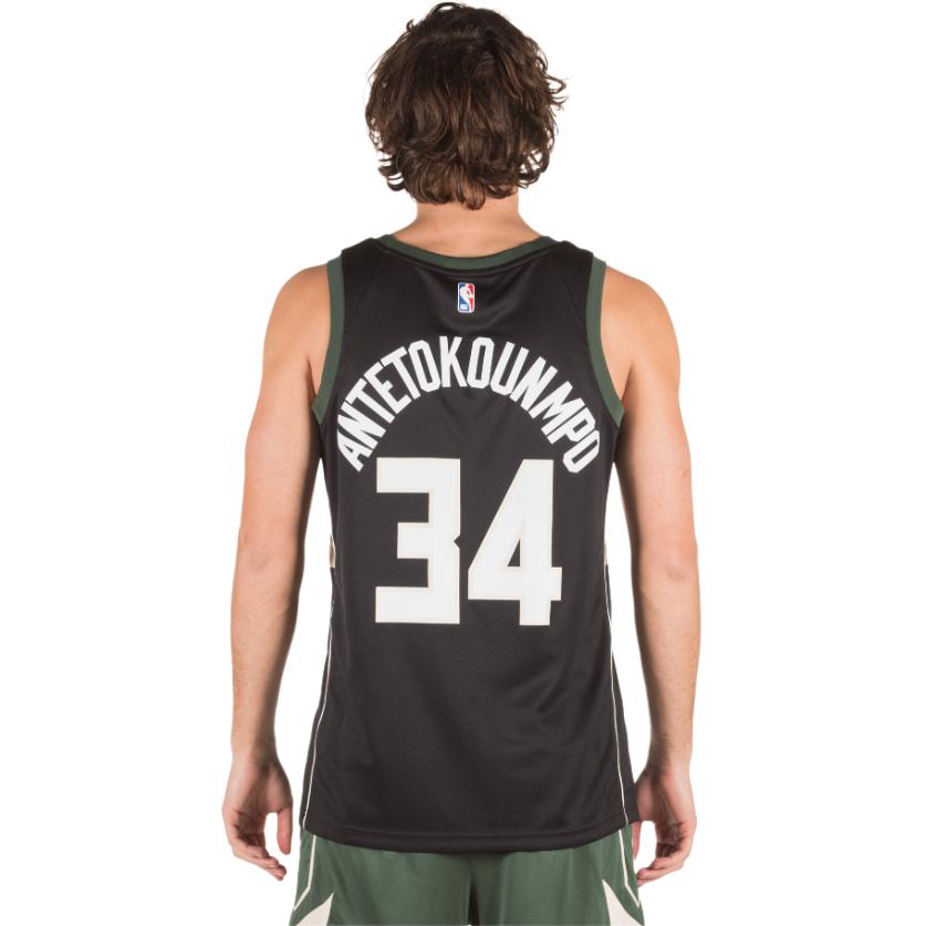 Nike X NBA Collaboration Comfortable Casual V-Neck Sleeveless Basketball Jersey Men Jersey Black 877212-010