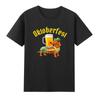 Oktoberfest Beer Dachshund Lederhosen Gerunisex Flag Tshirt