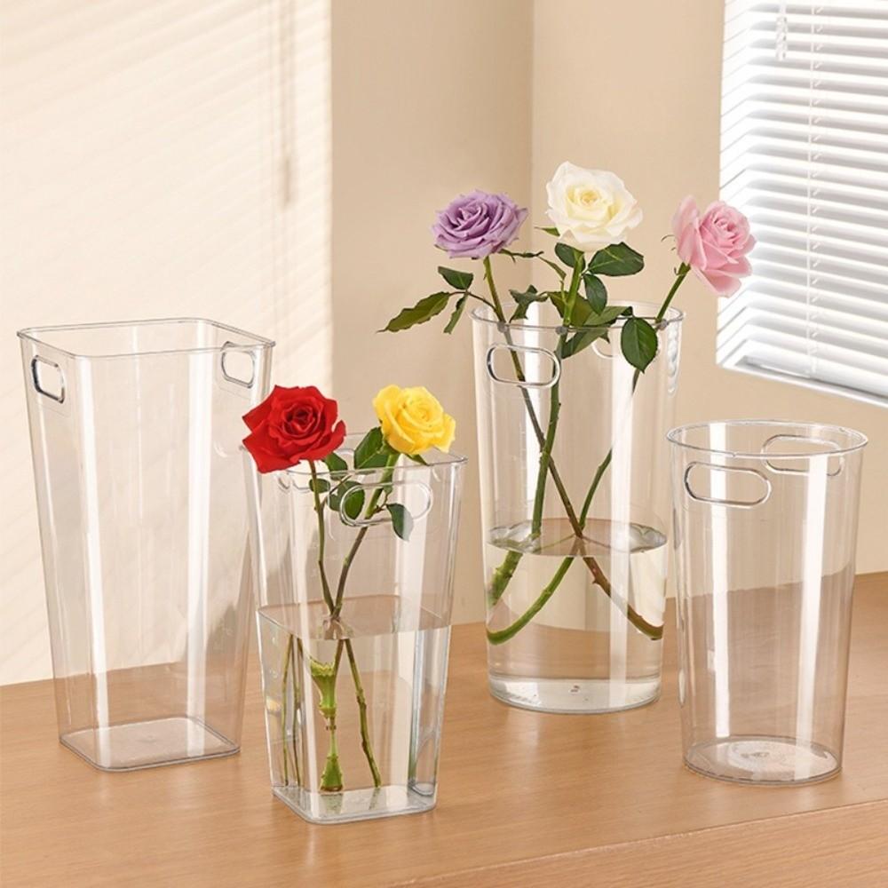 Modern Deep Water Flower Pot Nordic Style Flower Vase Household Flower Arrangement  Home Decoration