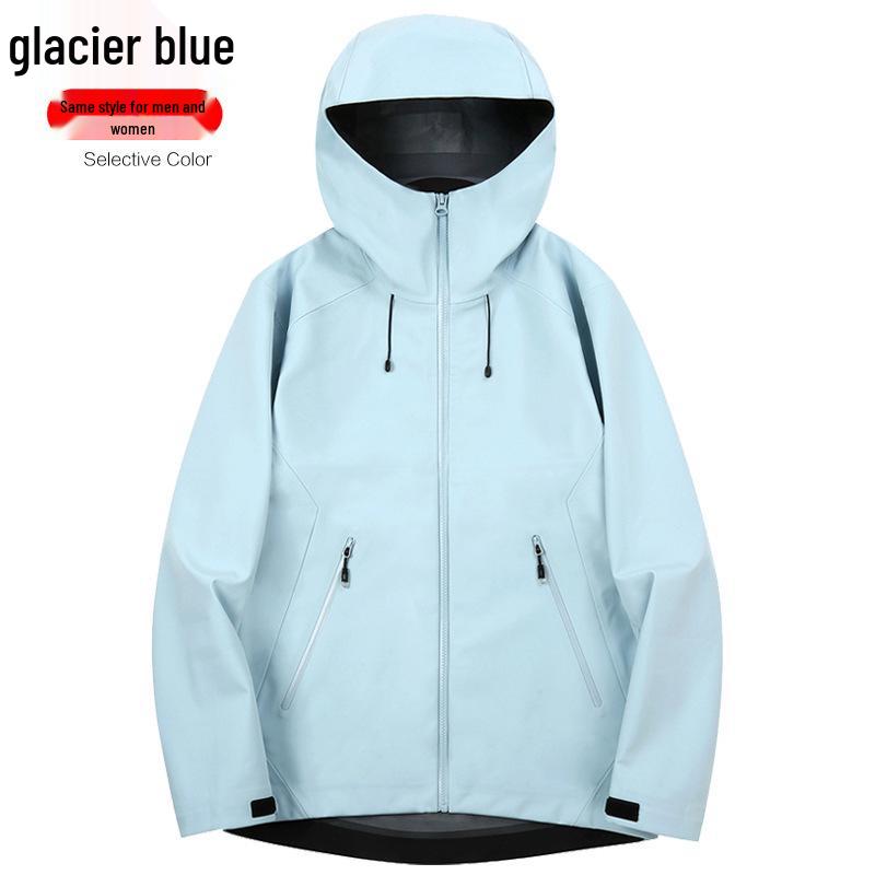 Unisex Soft-Shell Windbreaker: Windproof & Waterproof, Perfect for Spring & Autumn Outdoor Activities