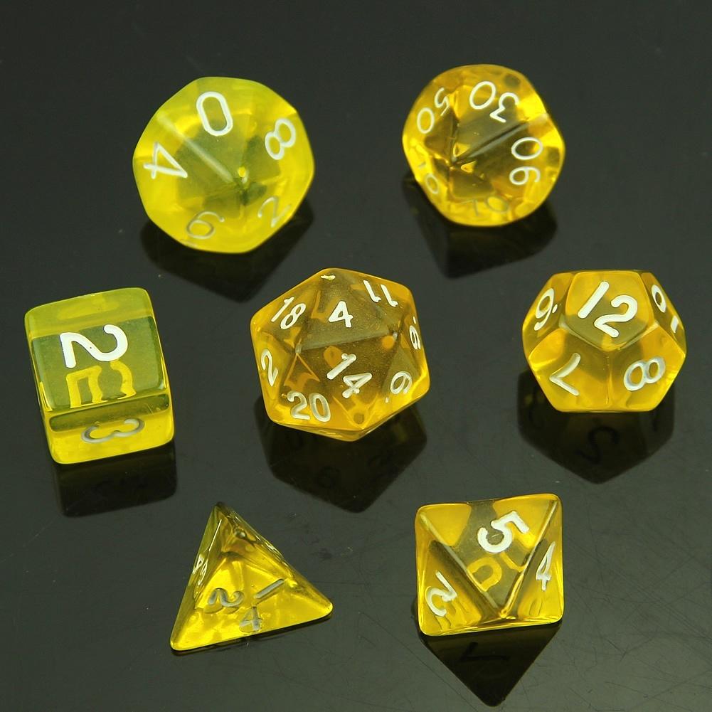 

7 шт. Настольная игра Poly Dice 7-сторонняя игральная кость