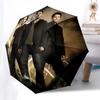 1 Stück Übernatürlich-Themen-Regenschirm, Hochwertig, Automatisches Öffnen und Schließen, Multifunktionaler Regenschirm G0811373
