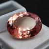 Natural Padparadscha Sapphire 23 Ct Oval Stunning Certified Loose Gemstone