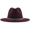 eBay Autumn and Winter New Black Woolen Top Hat European and American Fashion Jazz Hat