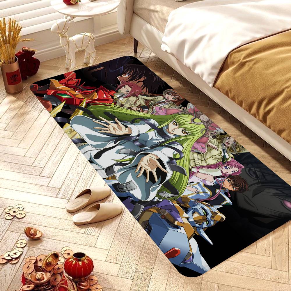 Anime Julius Kingsley Code Geass Floor Mat Cheaper Anti-slip Modern Living Room Balcony Printed Bedside Mats