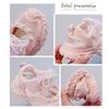 Kids Mesh Breathable Pearl Bow Mary Jane Shoes Thick Sole Soft Casual Walking Sneakers For Girls