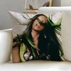 rap artist Cardi B Cushion Cover Soft  EasyWash Pillow Case  Versatile for Couch Bed Travel and Office