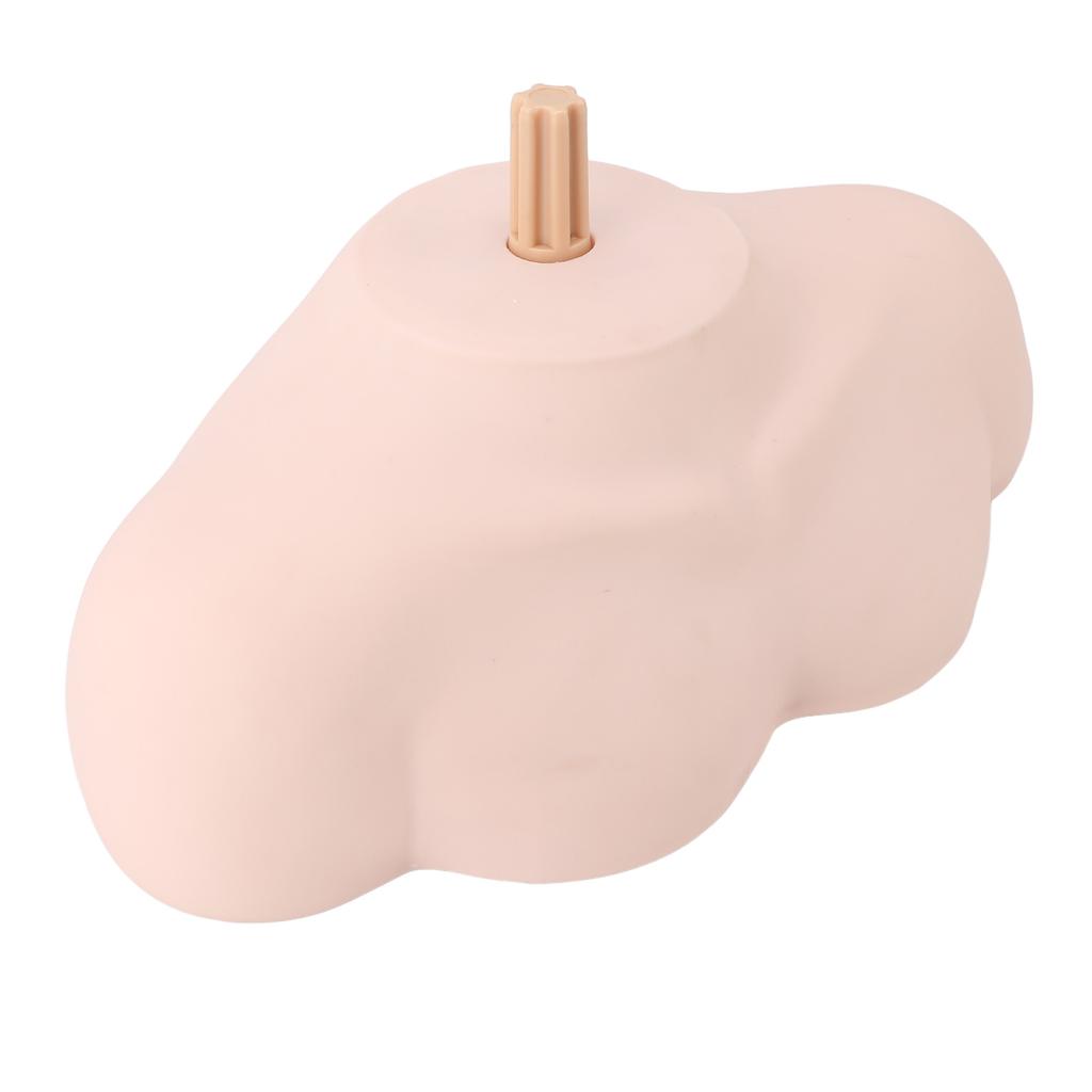 Mannequin Head Shoulder Model Realistic Washable Reusable Stable Structure Head Stand Bust Shoulder