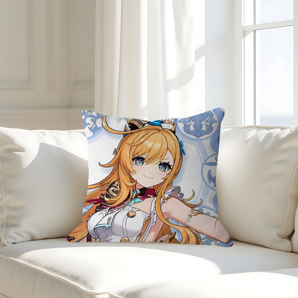 Game E-Escoffier Pillow Case Removable Washable Cushion Cover – All-Season Soft Linen