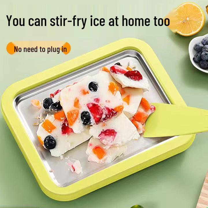 

Домашний DIY-аппарат для приготовления жареного йогурта и мороженого для детей - Специальная машина для фруктовых лакомств