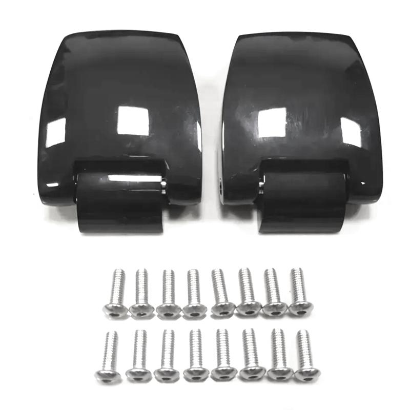 Петли для Tour Pack Razor Tour Pack Pak Петли для багажника для Road King Electra Glide FLHTC FLHX-A87Q Gloss Black