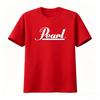 Pearl Drums Logo T-Shirt Schwarz Weiß Rocke deinen Stil mit ikonischem Vintage Unisex Weichem Herren Unisex und Damen 2026 Sommer Neues T-Shirt