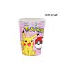 Pokemon Geburtstagsfeier Dekorationsartikel Pokemon Thema Geburtstagsfeier Artikel Tischdecke Tafel Becher Taschentuch Banner Babyparty