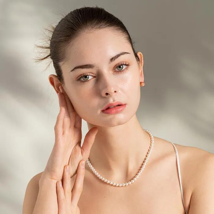 Stratum Pearl Ceramic Earring (OR)