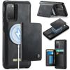 For Samsung Galaxy S20 4G/Galaxy S20 5G Magnetic Case CASEME ME80 Series Leather PC TPU Phone Cover with Detachable Wallet