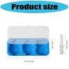 Heat Resistant Silicone Ice Cream Molds Set with Detachable Stick Creative 4 Compartments Popsicles Maker Tray