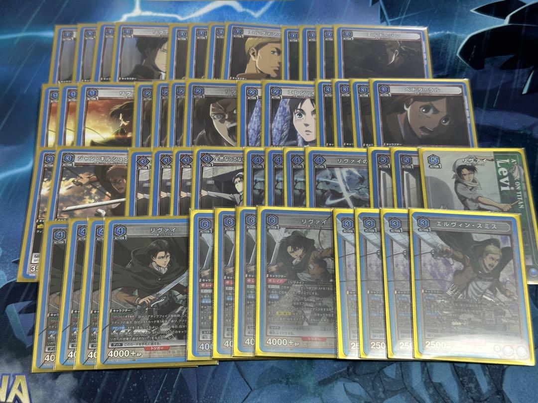 

[USED] Attack on Titan Levi Deck Union Arena Pre-built Deck