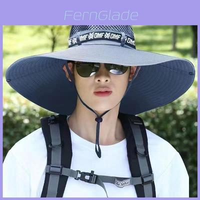 Herren Sommer Outdoor Fischerhut Mit Breiter Krempe Sonnenschutz Zum Wandern Und Angeln