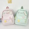 Schoolbag Cute Girl Wind Backpack Japanese Large Capacity Student School Bag Versatile Junior High School Student Travel Backpack