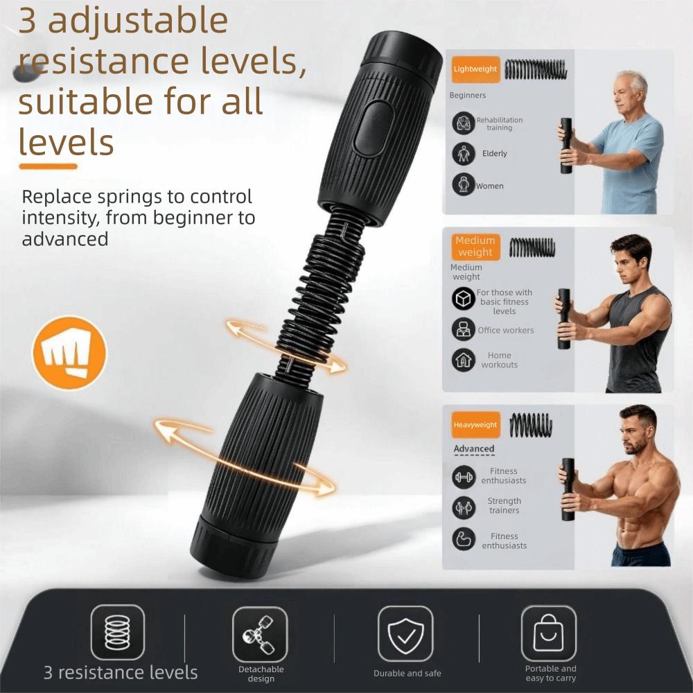 3 Levels Hand Grip Strengthener Adjustable Forearm Wrist Trainer Elderly Use